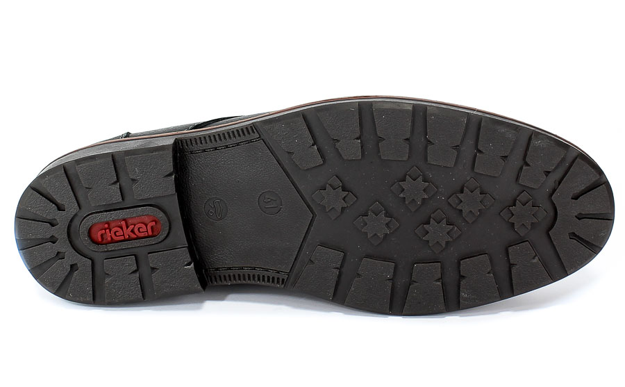 Trzewiki Rieker 15349-00 Black Czarny Skóra