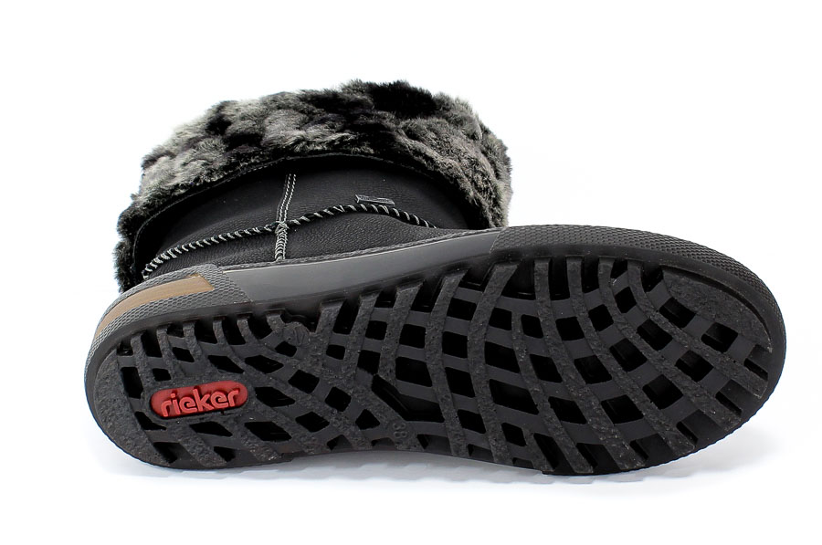 Trzewiki Rieker Z6492-00 Black Combination Czarny