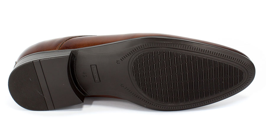 Półbuty Euro Moda Tap AW-4575/.-186-2143-105/1 Brown Brązowy Skóra