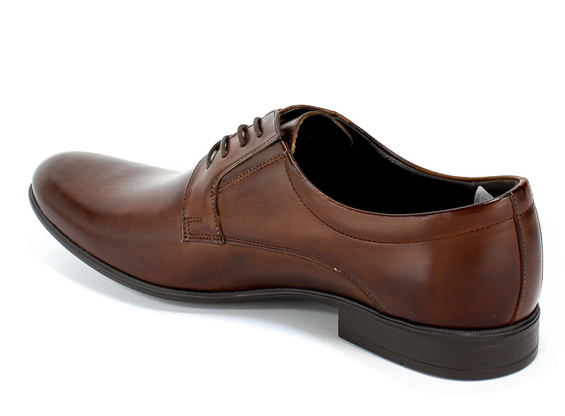 Półbuty Euro Moda Tap Ai-5575/.-181-1813-105/1 Brown Brązowy Skóra