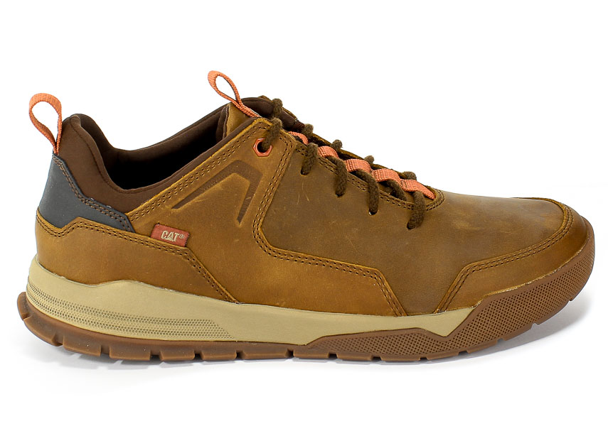 Półbuty Caterpillar P722839 Nutmeg Muscade Brązowy Skóra