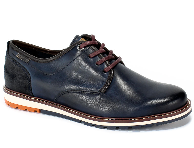 Półbuty Pikolinos M8J-4236 Blue Granatowy Skóra