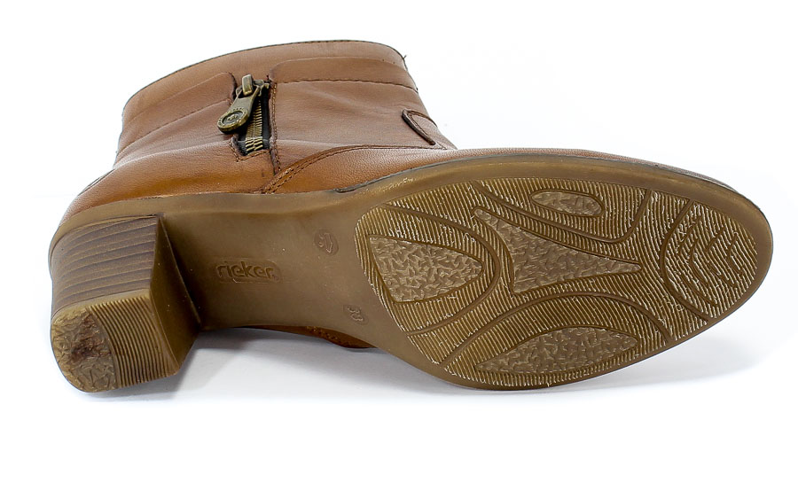 Trzewiki Rieker Z7670-24 Brown Brązowy Skóra