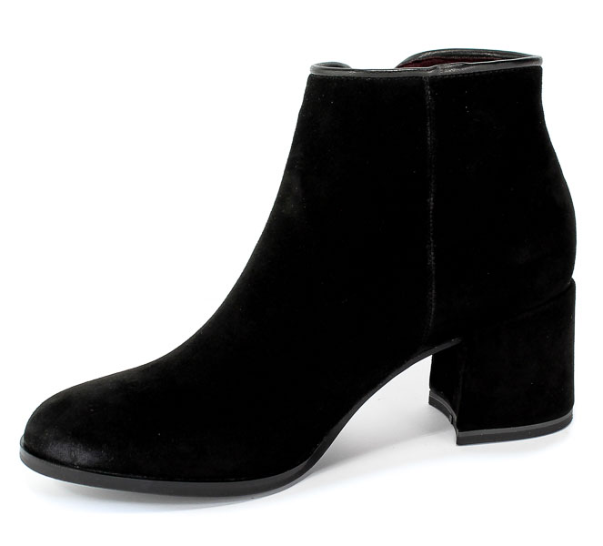 Botki Tamaris 1-25359-23 001 Black Czarny Skóra