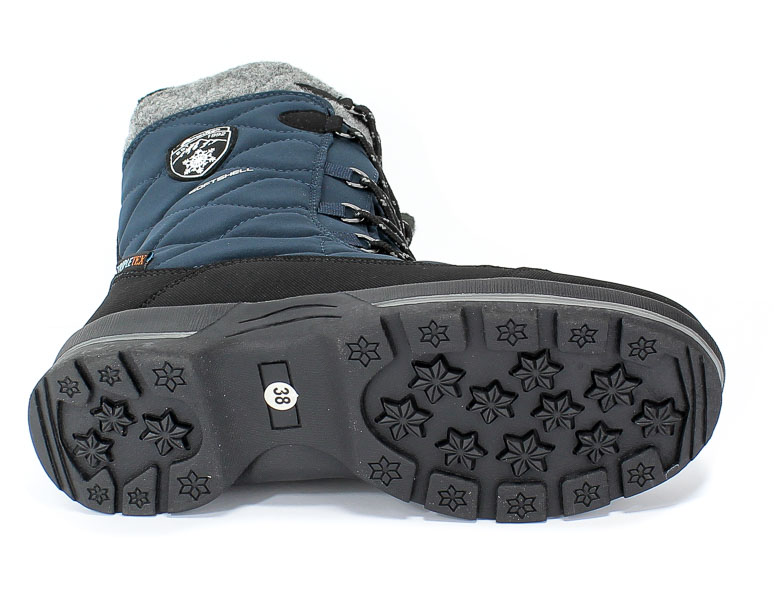 Śniegowce American SN010/19 Navy/Black Granatowy