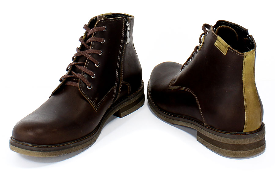 Trzewiki Rammit 1392/5 Huba CH-14 Brazowy Skóra