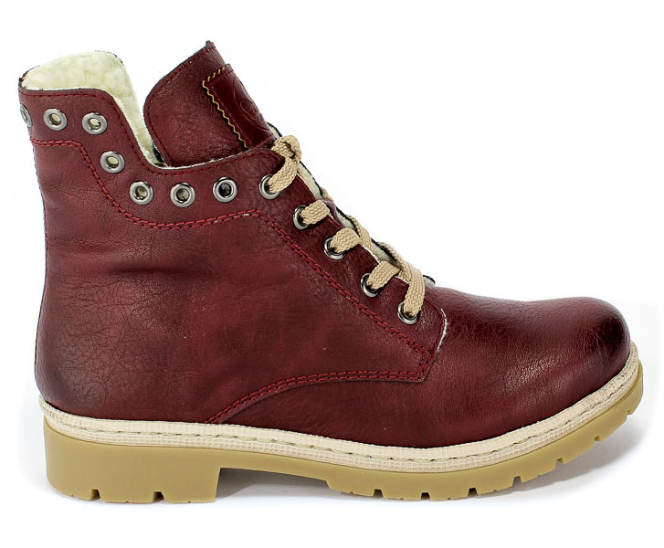 Trzewiki Rieker Y9417-35 Red Czerwony