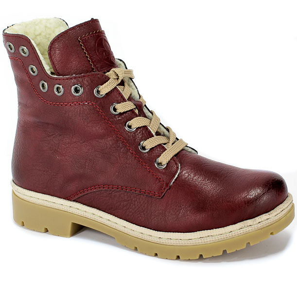 Trzewiki Rieker Y9417-35 Red Czerwony