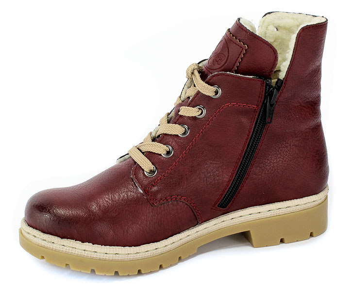 Trzewiki Rieker Y9417-35 Red Czerwony