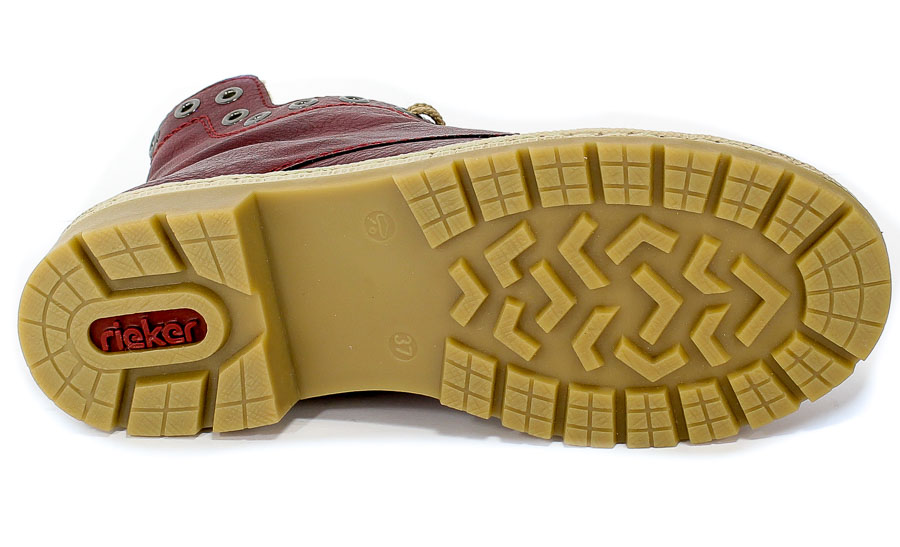 Trzewiki Rieker Y9417-35 Red Czerwony