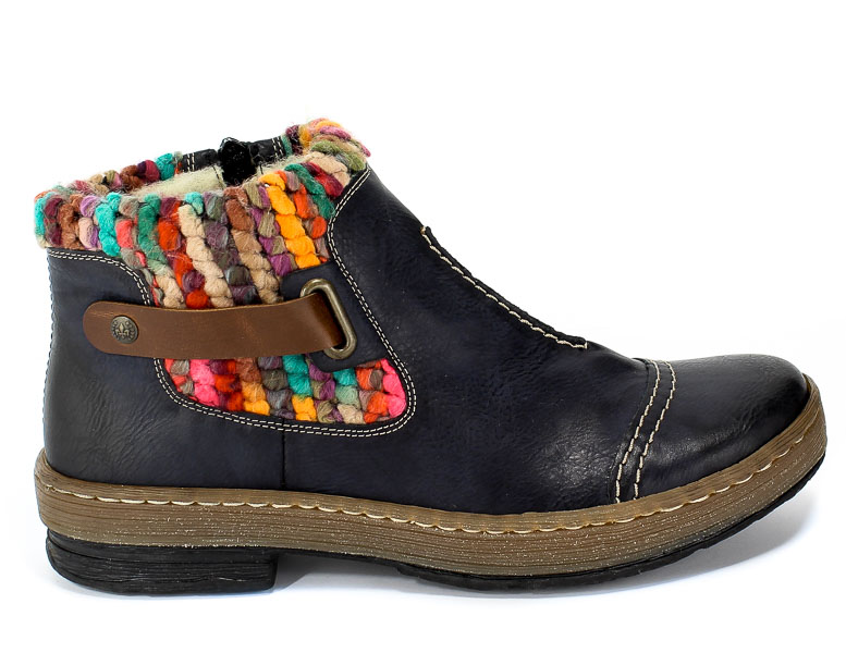 Trzewiki Rieker Z6784-14 Blue Combination Garanatowy