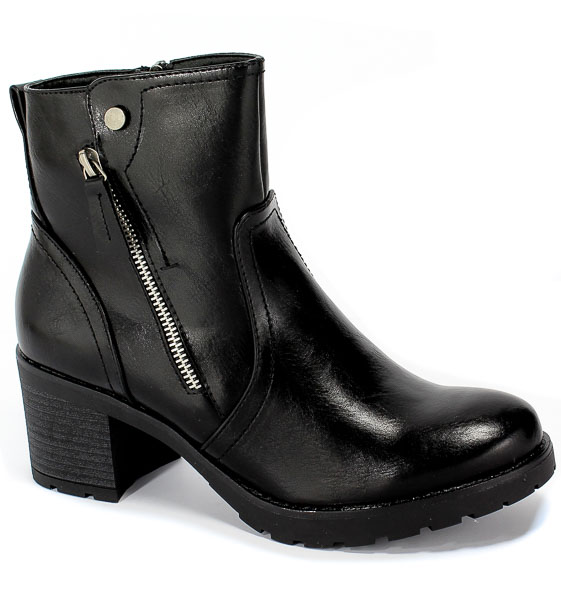 Botki Potocki 20-10486 BK Czarny