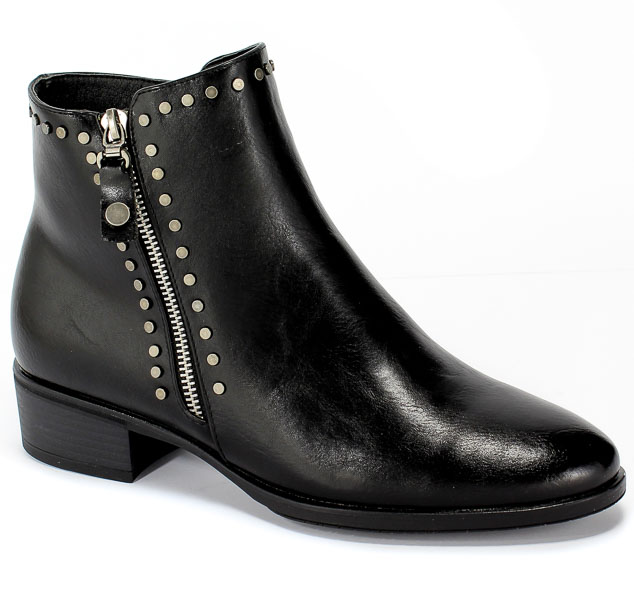 Botki Potocki 20-10497 BK Czarny