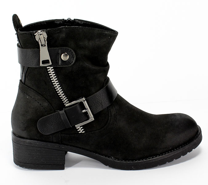 Botki Vinceza Sin19-2616-Bk Czarny 