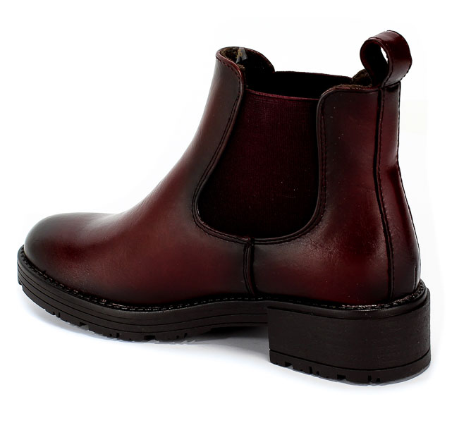 Botki Vinceza 20-10477 Bordowy