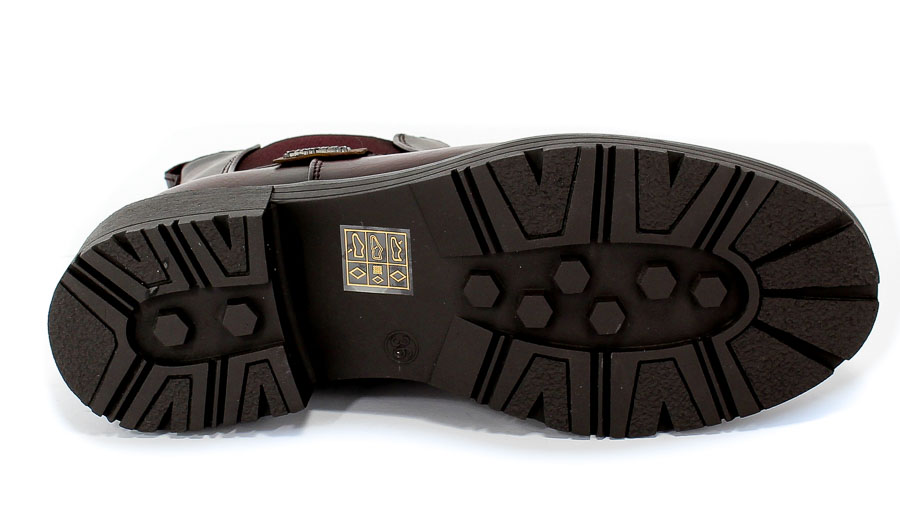 Botki Vinceza 20-10477 Bordowy