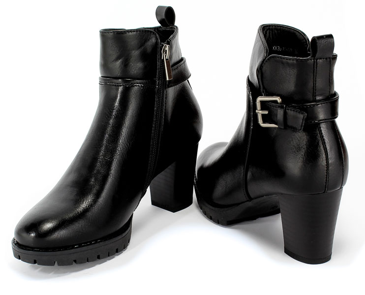 Botki Vinceza 20-10499 BK Czarny