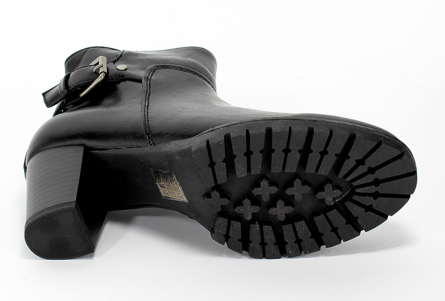 Botki Vinceza 20-10499 BK Czarny
