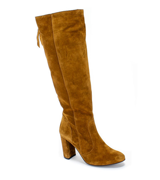 Kozaki Nessi 18456 Camel 19 Brązowy Skóra