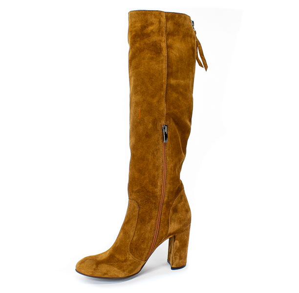 Kozaki Nessi 18456 Camel 19 Brązowy Skóra