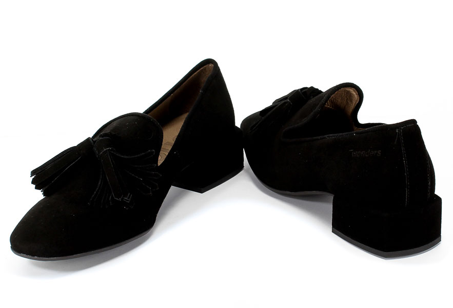 Lordsy Wonders C-5802 Ante Negro Czarny Skóra