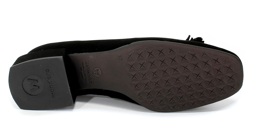 Lordsy Wonders C-5802 Ante Negro Czarny Skóra