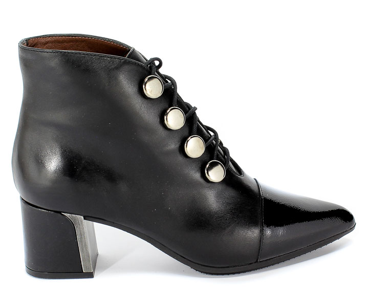 Botki Hispanitas Hi99197 Rio-I9 Soho-I9 Black Czarny Skóra