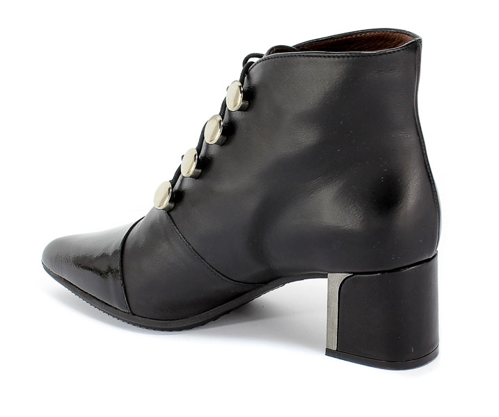 Botki Hispanitas Hi99197 Rio-I9 Soho-I9 Black Czarny Skóra