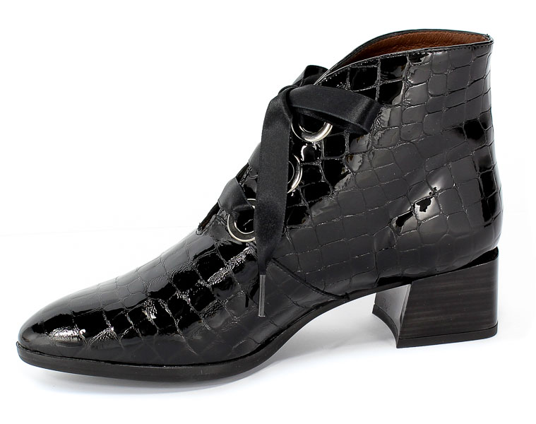 Botki Hispanitas Hi99276 Dakota-I9 Black Czarny Skóra