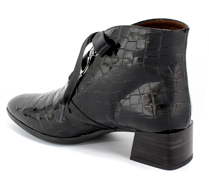 Botki Hispanitas Hi99276 Dakota-I9 Black Czarny Skóra