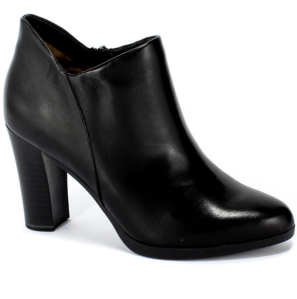 Botki Caprice 9-25339-23 022 Black Nappa Czarny Skóra