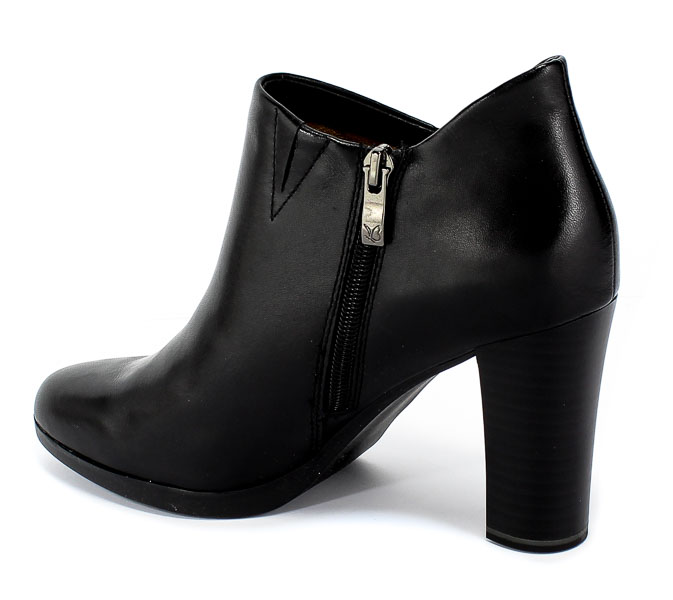 Botki Caprice 9-25339-23 022 Black Nappa Czarny Skóra