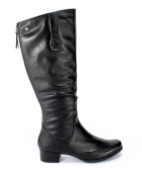 Kozaki Caprice 9-25500-23 022 Black Nappa Czarny Skóra