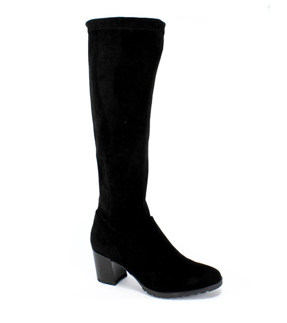 Kozaki Caprice 9-25606-23 044 Black Stretch Czarny