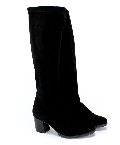 Kozaki Caprice 9-25606-23 044 Black Stretch Czarny