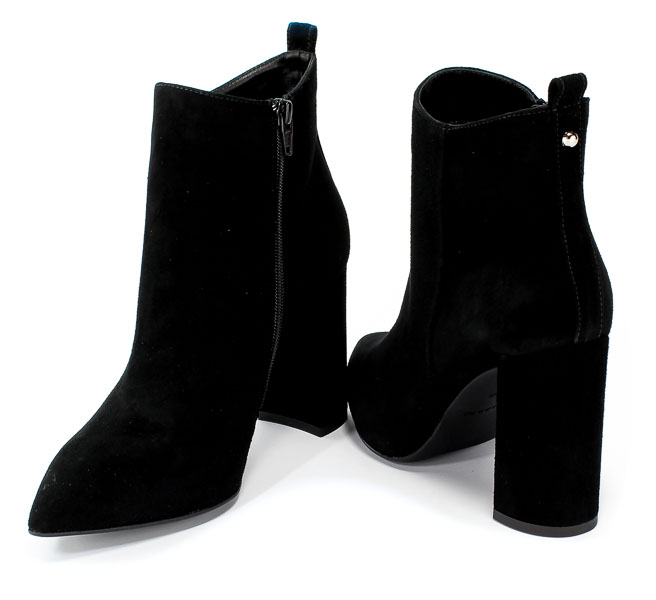 Botki Sala 9236 21 Czarny Skóra