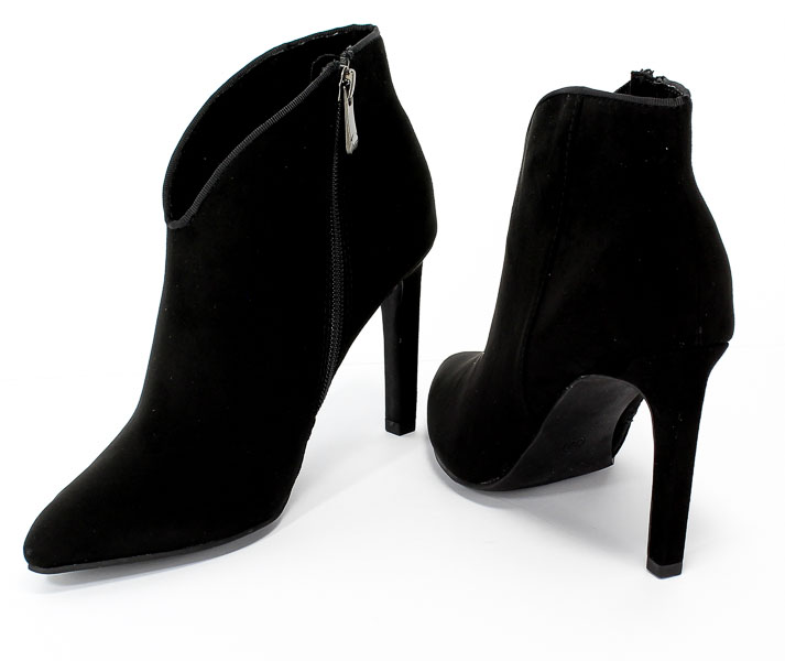 Botki Marco Tozzi 2-25337-23 001 Black Czarny