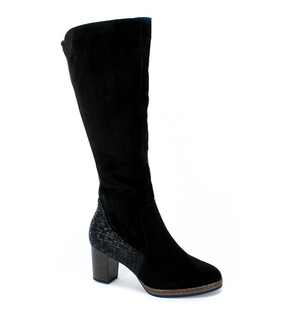 Kozaki Marco Tozzi 2-25522-23 098 Black Comb Czarny