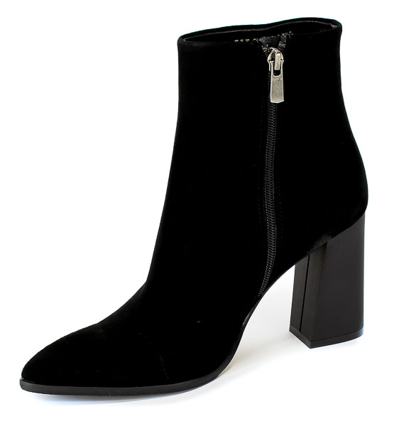 Botki Visconi 2505200/200 Nero Wel Koc Czarny Skóra