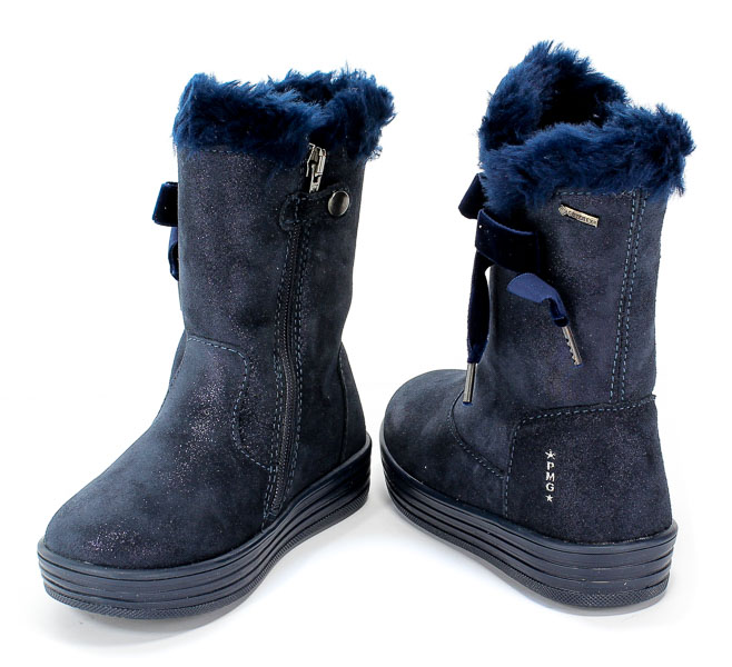 Trzewiki Primigi 4434722 Scamosc.Brin/Notte Gore Tex r.24-29