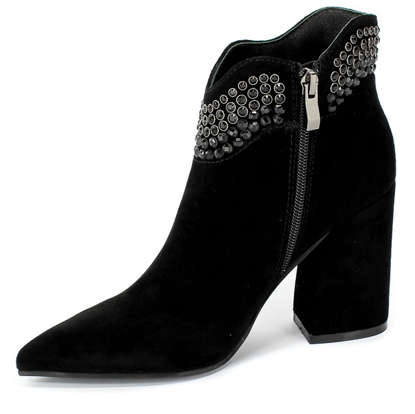 Trzewiki Alma En Pena I19511 Suede Black Czarny Skóra