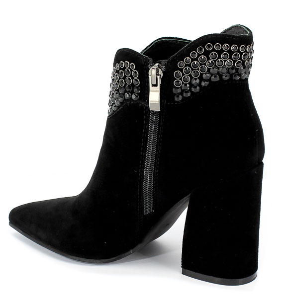 Trzewiki Alma En Pena I19511 Suede Black Czarny Skóra