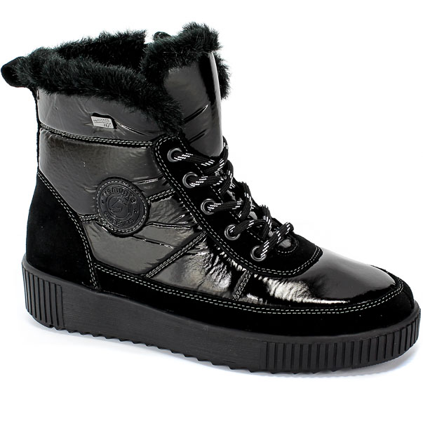 Śniegowce Remonte R7988-02 Black Czarny