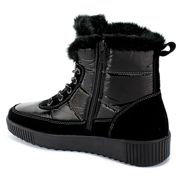 Śniegowce Remonte R7988-02 Black Czarny