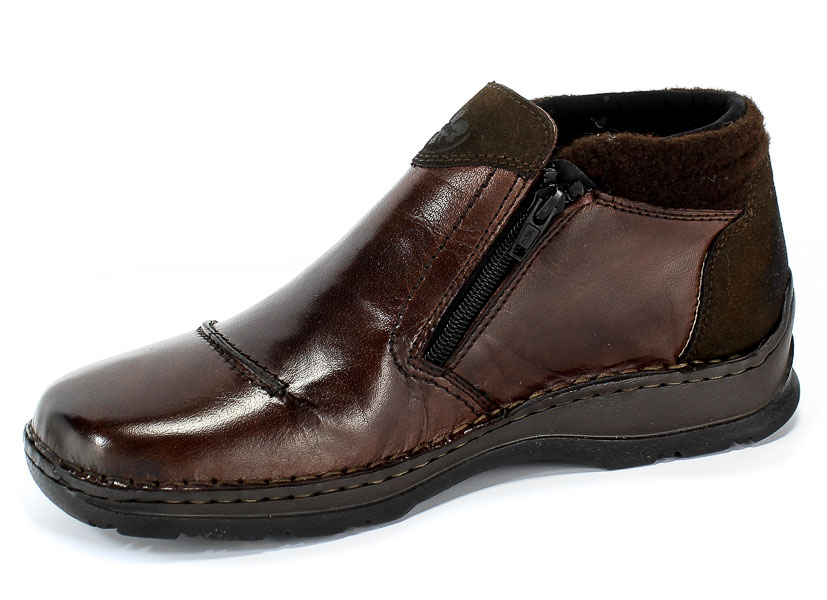 Trzewiki Rieker 05389-25 Brown Brązowy