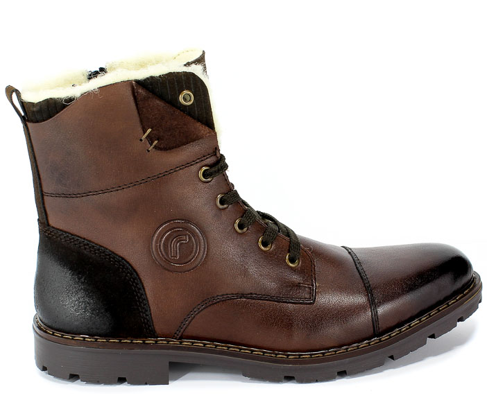 Trzewiki Rieker 32133-25 Brown Brązowy