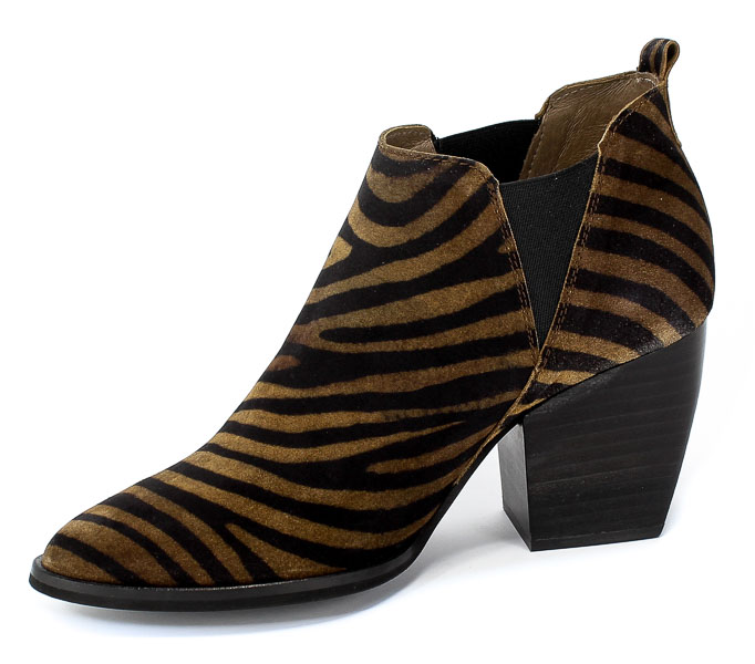 Botki Wonders M-4102 Zebrato Cuero Brązowy Skóra