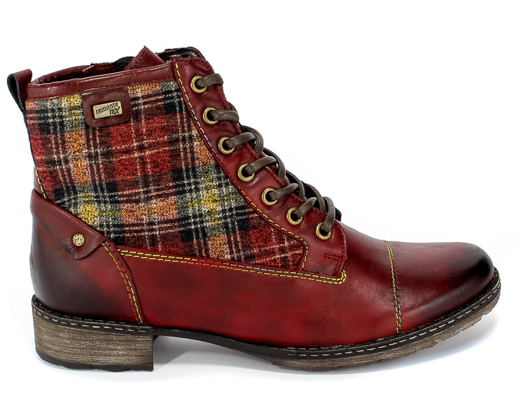 Trzewiki Remonte D4354-35 Red Combination Czerwony