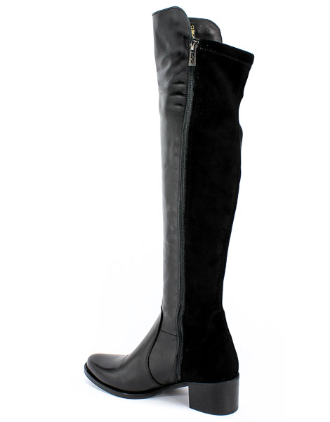 Kozaki Simen 1897A Sandro 04 Czarny Skóra