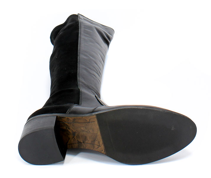 Kozaki Simen 1897A Sandro 04 Czarny Skóra